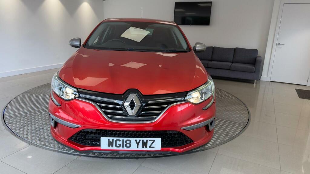 Renault Megane 1.2 Tce Gt Line Euro 6 Ss Red #3