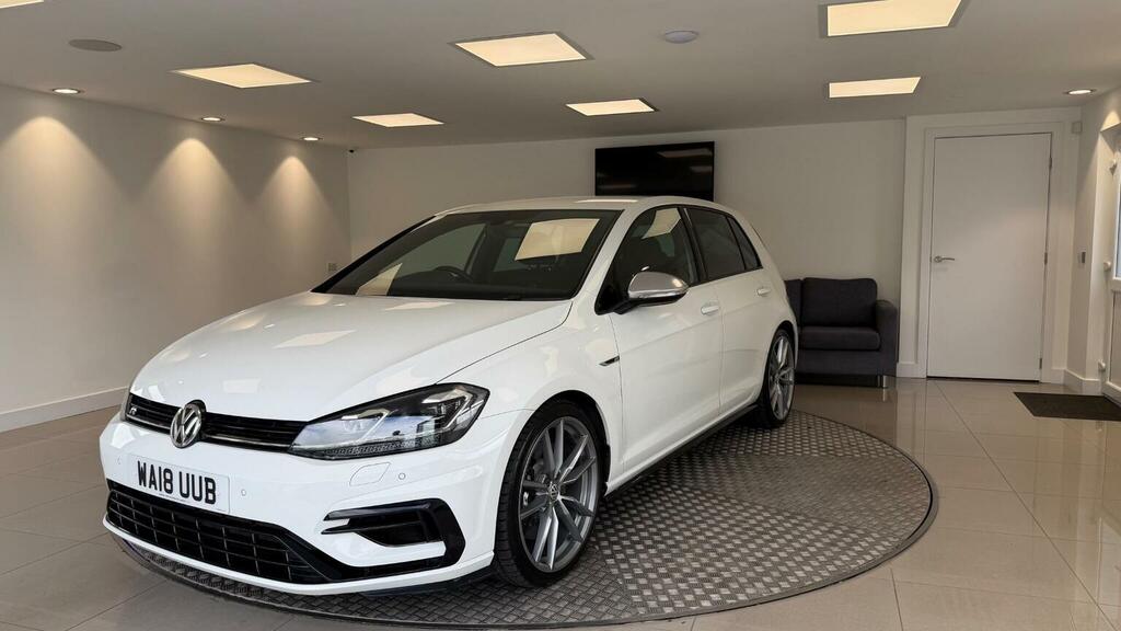 Volkswagen Golf 2.0 Tsi R Dsg 4Motion Euro 6 Ss White #4