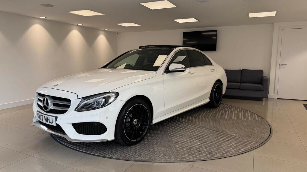 Mercedes-Benz C Class 2.1 C250d Amg Line Premium Plus G-tronic Euro 6 White #2