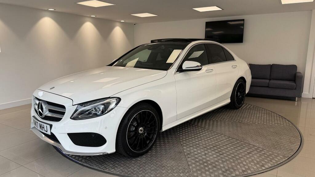 Mercedes-Benz C Class 2.1 C250d Amg Line Premium Plus G-tronic Euro 6 White
