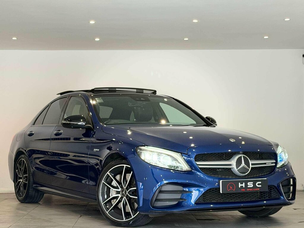 Mercedes-Benz C Class 3.0 C43 V6 Amg Edition Premium Plus Saloon P Blue