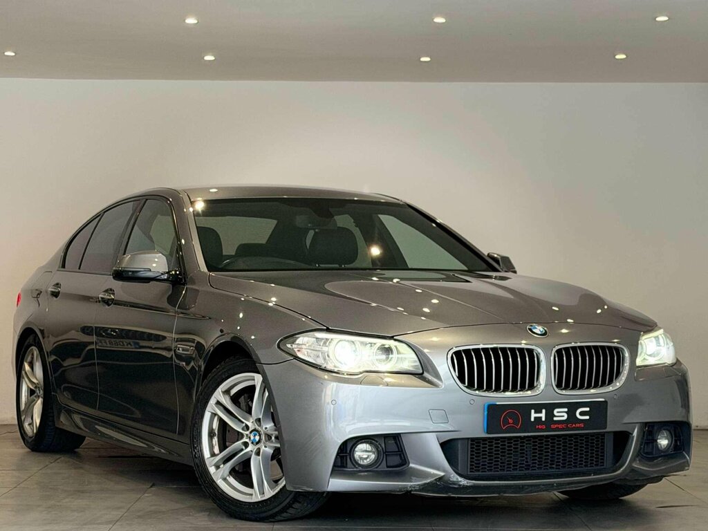 BMW 5 Series 3.0 530D M Sport Saloon Euro 6 S Grey