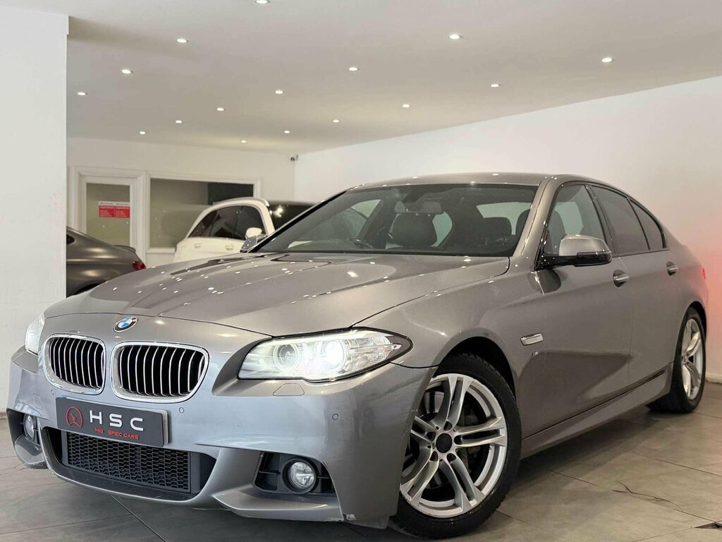 BMW 5 Series 3.0 530D M Sport Saloon Euro 6 S Grey #4