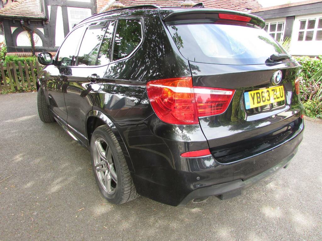 BMW X3 Xdrive20d M Sport Step Black #4