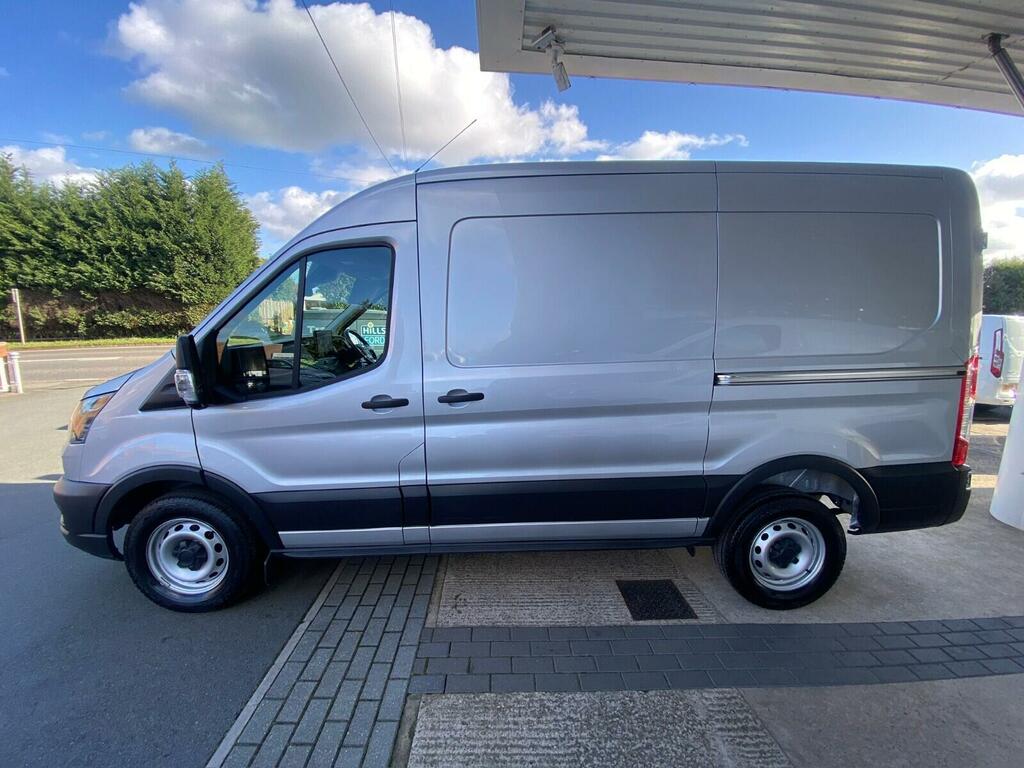 Ford Transit Custom 2.0 350 Ecoblue Leader Fwd L2 H2 130Ps VO25EKL Silver #4
