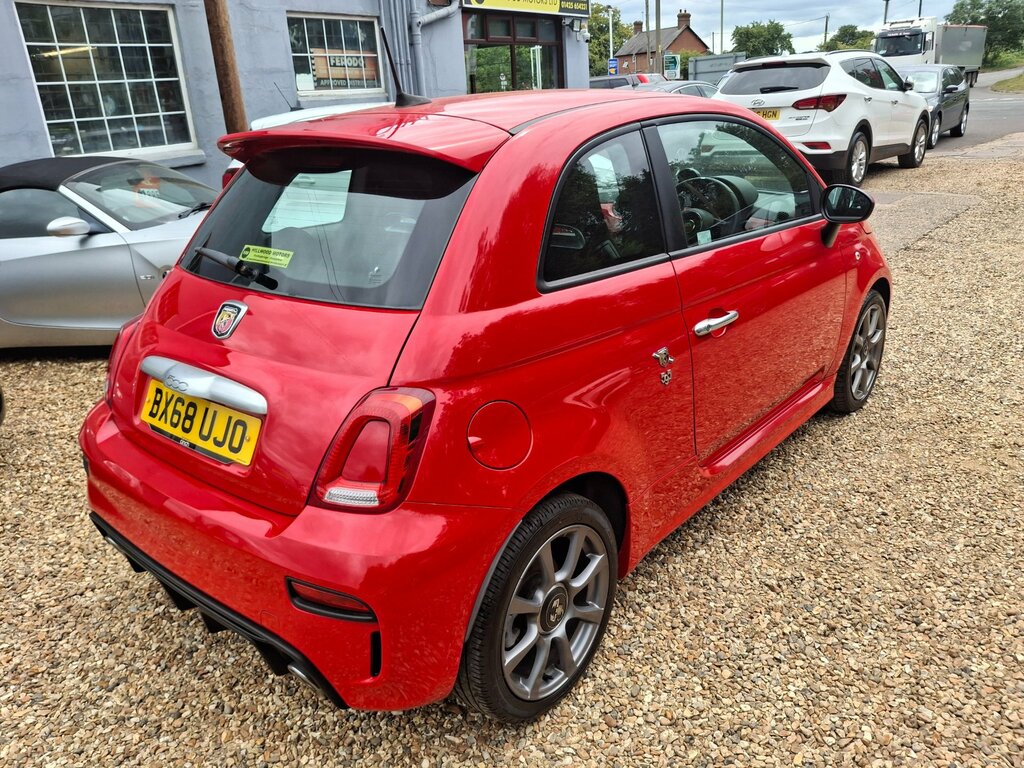 Abarth 595 1.4 T-jet 70Th Hatchback Euro 6 BX68UJO Red #3