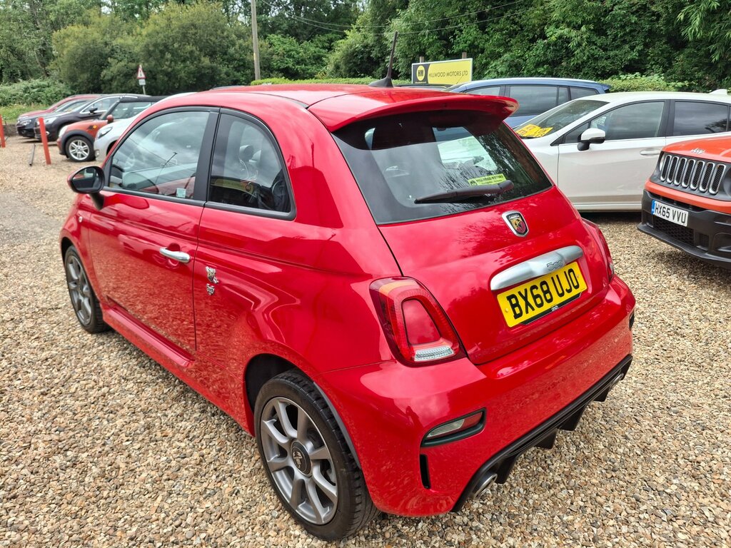Abarth 595 1.4 T-jet 70Th Hatchback Euro 6 BX68UJO Red #4