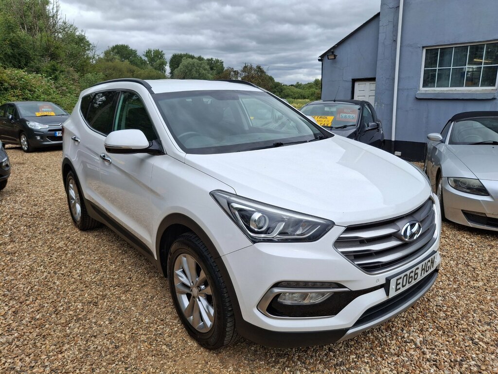Hyundai Santa Fe 2.2 Crdi Blue Drive Premium Suv 4W White