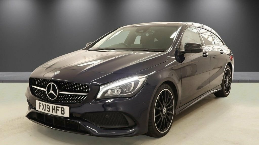 Mercedes-Benz CLA Class Saloon 2.0 Cla220 Amg Line Premium Coupe 7G-dct Black #2