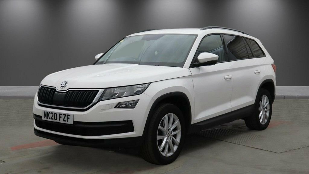 Skoda Kodiaq 1.5L Se White #2