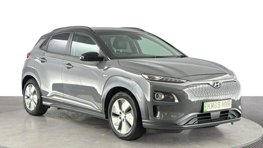 Hyundai Kona 64Kwh Premium Se Suv 204 Ps KM69HNR Grey #2