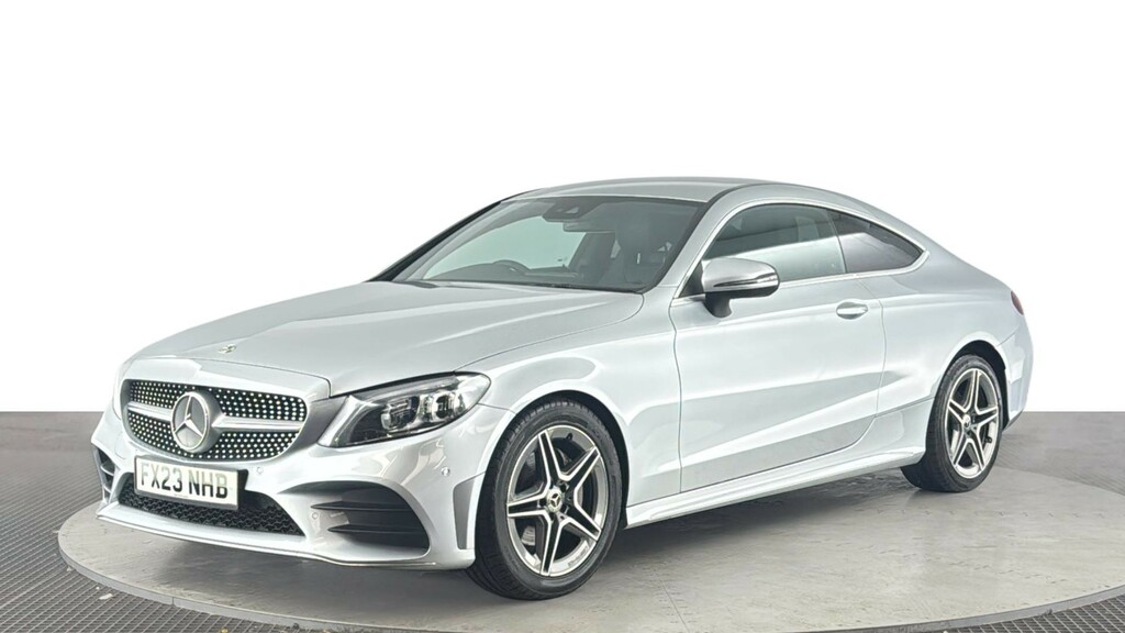 Mercedes-Benz C Class 2.0 C220d Amg Line Edition Premium Coupe Die Silver