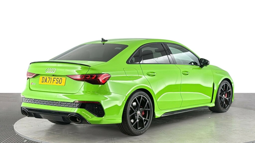Audi RS3 2.5 Tfsi Launch Edition Saloon S Tronic Green #4