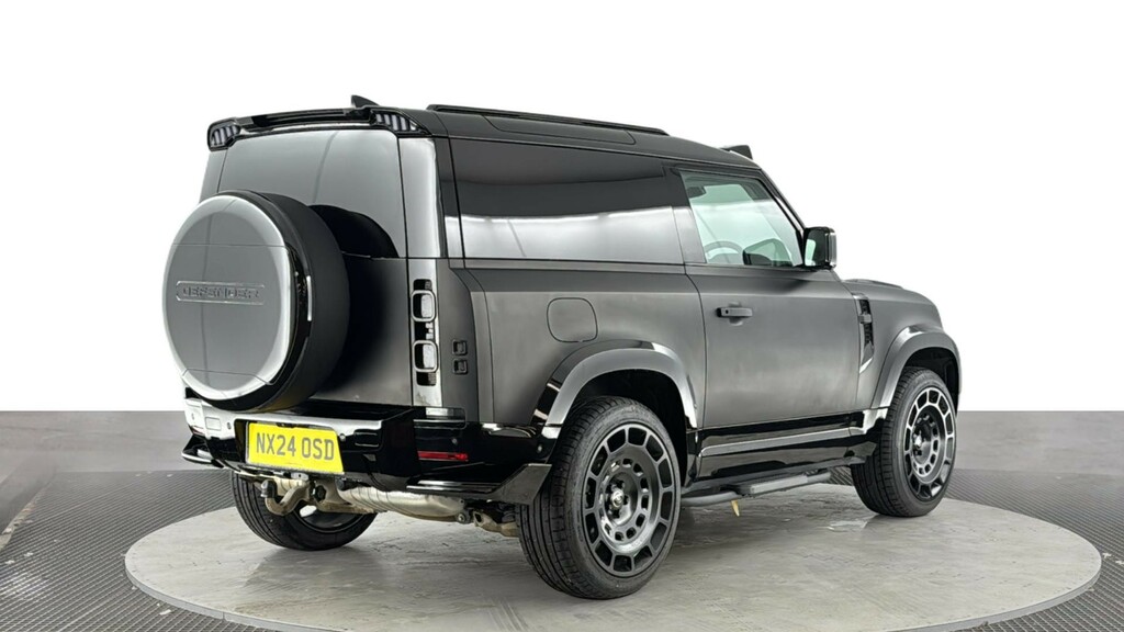 Land Rover Defender 90 3.0 D250 Mhev Hard Top Suv 4Wd Swb Black #4