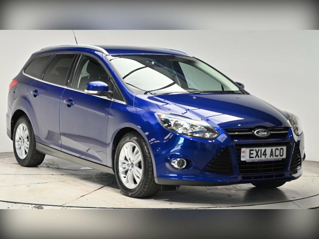 Ford Focus 1.6 Tdci Titanium Navigator Euro 5 Ss Blue
