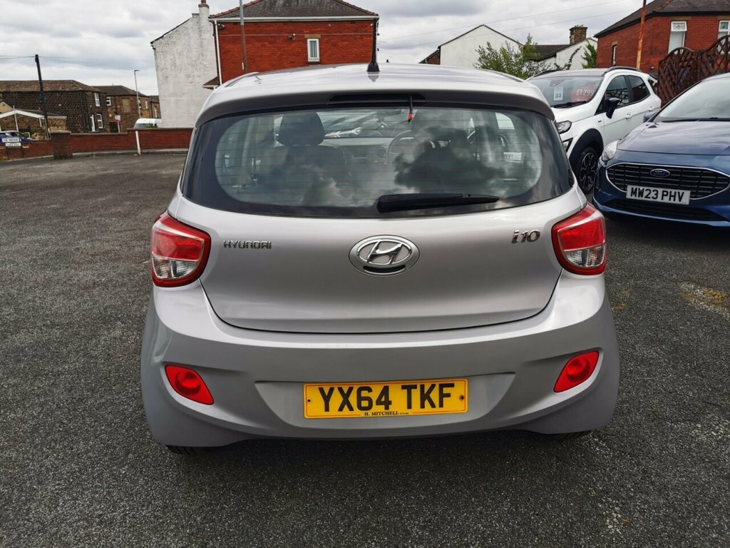 Hyundai I10 1L Se YX64TKF Silver #5