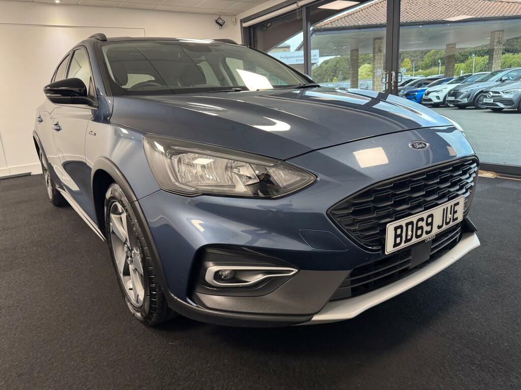 Ford Focus 1.0T Ecoboost Active Hatchback E BD69JUE Blue #4