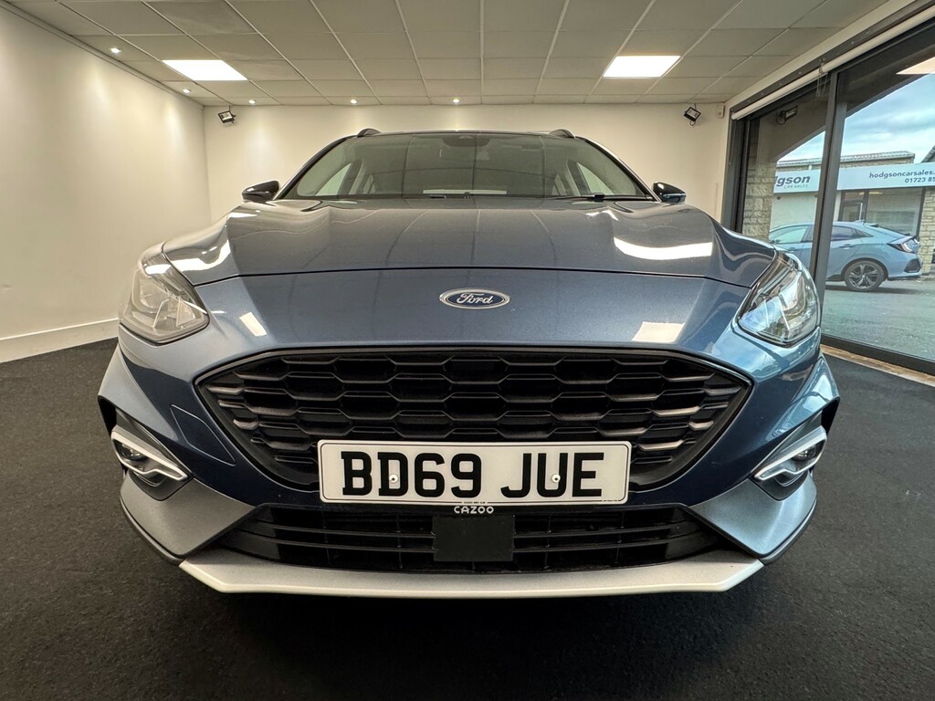 Ford Focus 1.0T Ecoboost Active Hatchback E BD69JUE Blue #2