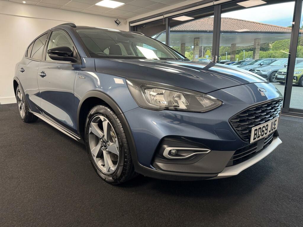 Ford Focus 1.0T Ecoboost Active Hatchback E BD69JUE Blue #3