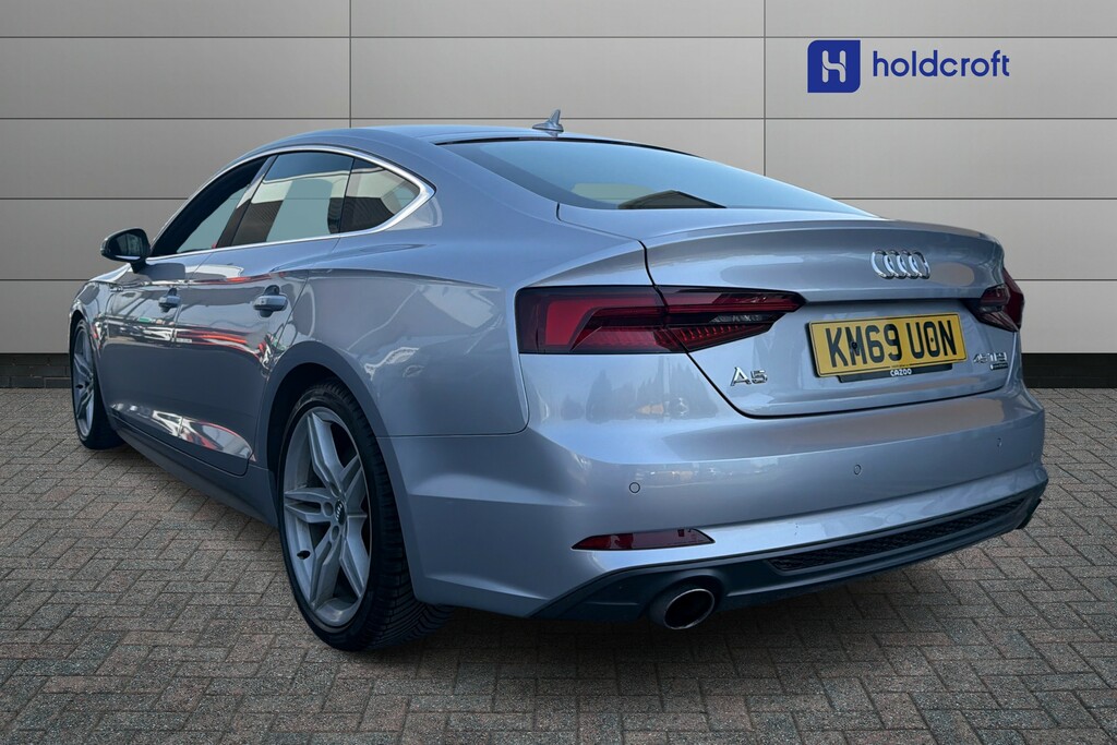 Audi A5 45 Tfsi Quattro S Line S Tronic KM69UON Silver #2