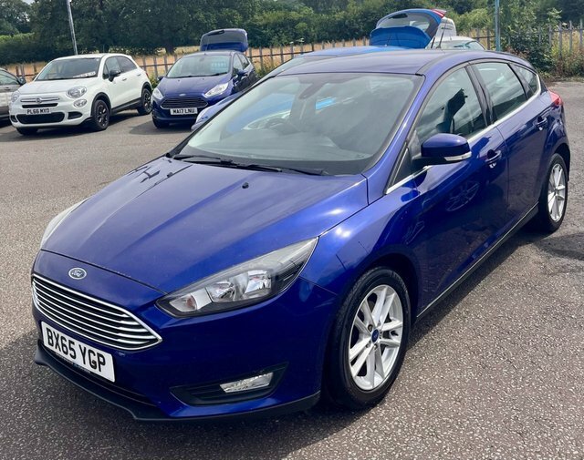 Ford Focus 1.0T Ecoboost Zetec Hatchback BX65YGP Blue #3