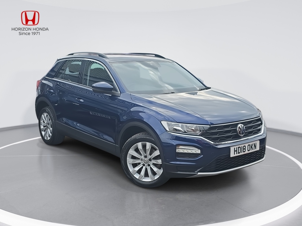 Volkswagen T-Roc 1.5 Tsi Evo Se Suv Dsg Euro 6 Ss 15 Blue