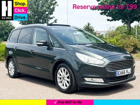 Ford Galaxy 2.0 Tdci Titanium Green