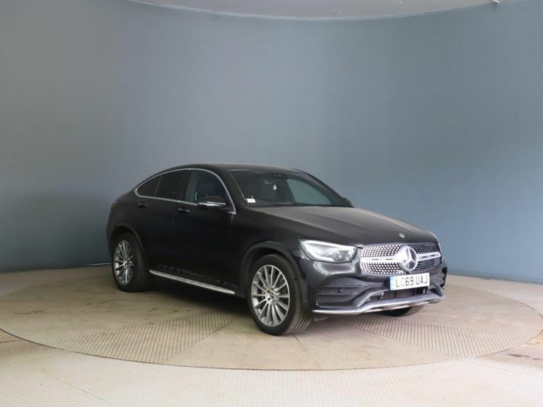 Mercedes-Benz GLC Class 2.0 Glc300d Amg Line Premium Plus Coupe G-tronic Black