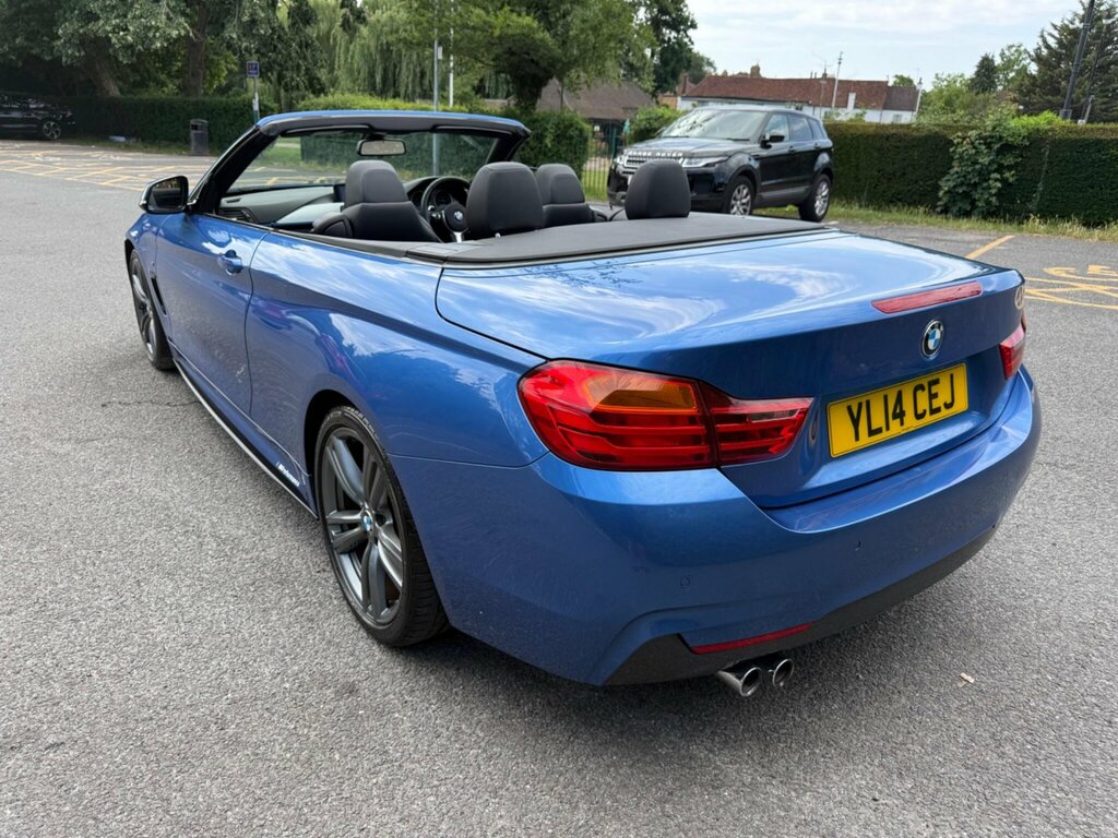 BMW 4 Series 2.0 428I M Sport Euro 6 Ss Blue #3