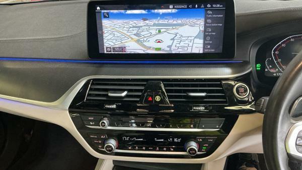 BMW 5 Series 530E M Sport Black #12
