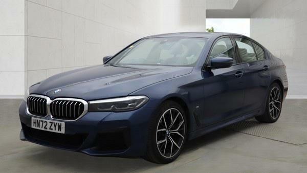 BMW 5 Series M Sport Blue #2