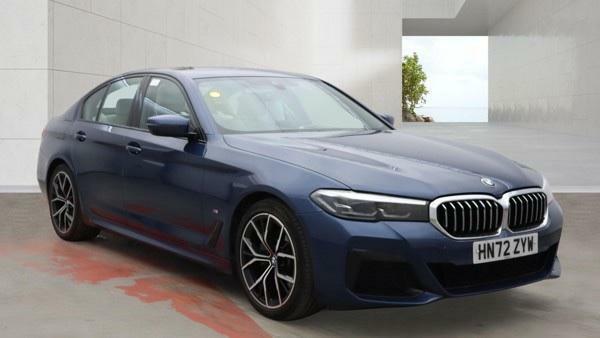 BMW 5 Series M Sport Blue