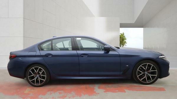 BMW 5 Series M Sport Blue #5