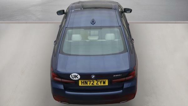 BMW 5 Series M Sport Blue #6