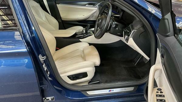 BMW 5 Series M Sport Blue #3