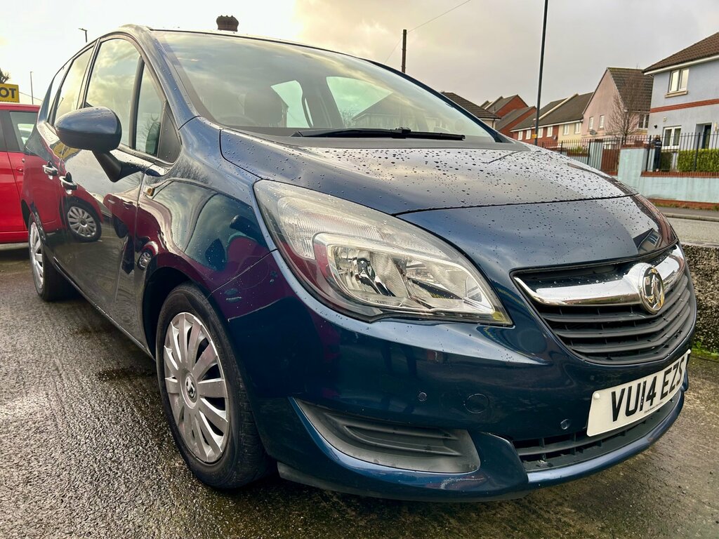 Vauxhall Meriva 1.4I Turbo Exclusiv Mpv Euro 6 12 Blue