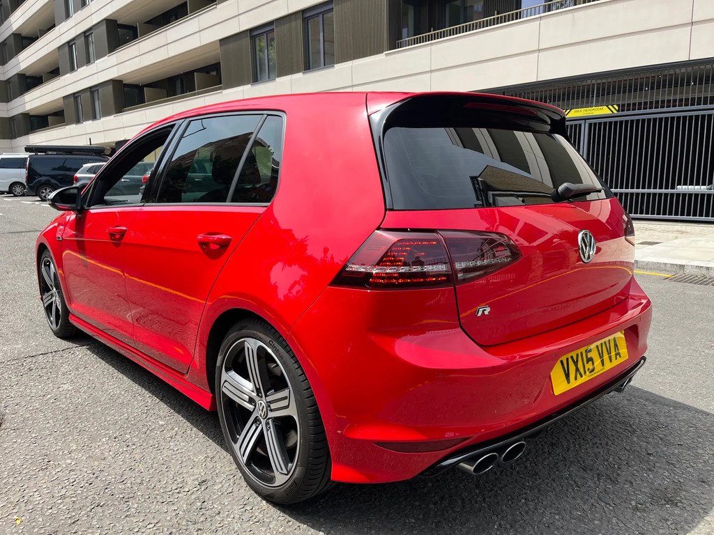 Volkswagen Golf 2.0 Tsi Bluemotion Tech R Hatchback Dsg VX15VVA Red #3