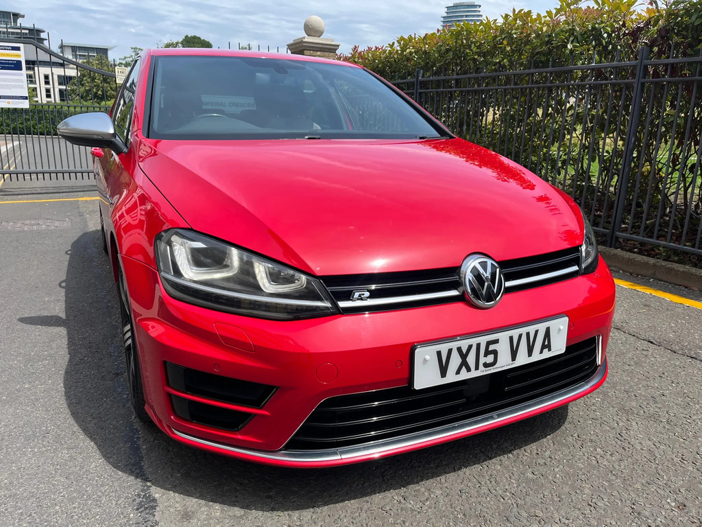 Volkswagen Golf 2.0 Tsi Bluemotion Tech R Hatchback Dsg VX15VVA Red #6