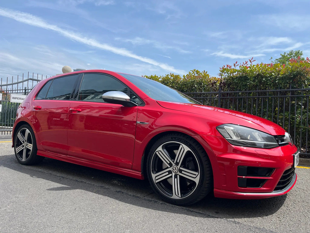 Volkswagen Golf 2.0 Tsi Bluemotion Tech R Hatchback Dsg VX15VVA Red #4