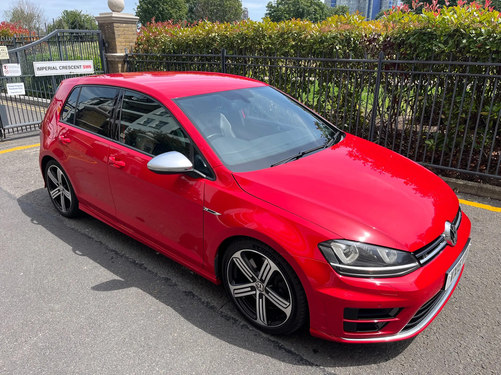 Volkswagen Golf 2.0 Tsi Bluemotion Tech R Hatchback Dsg VX15VVA Red #2