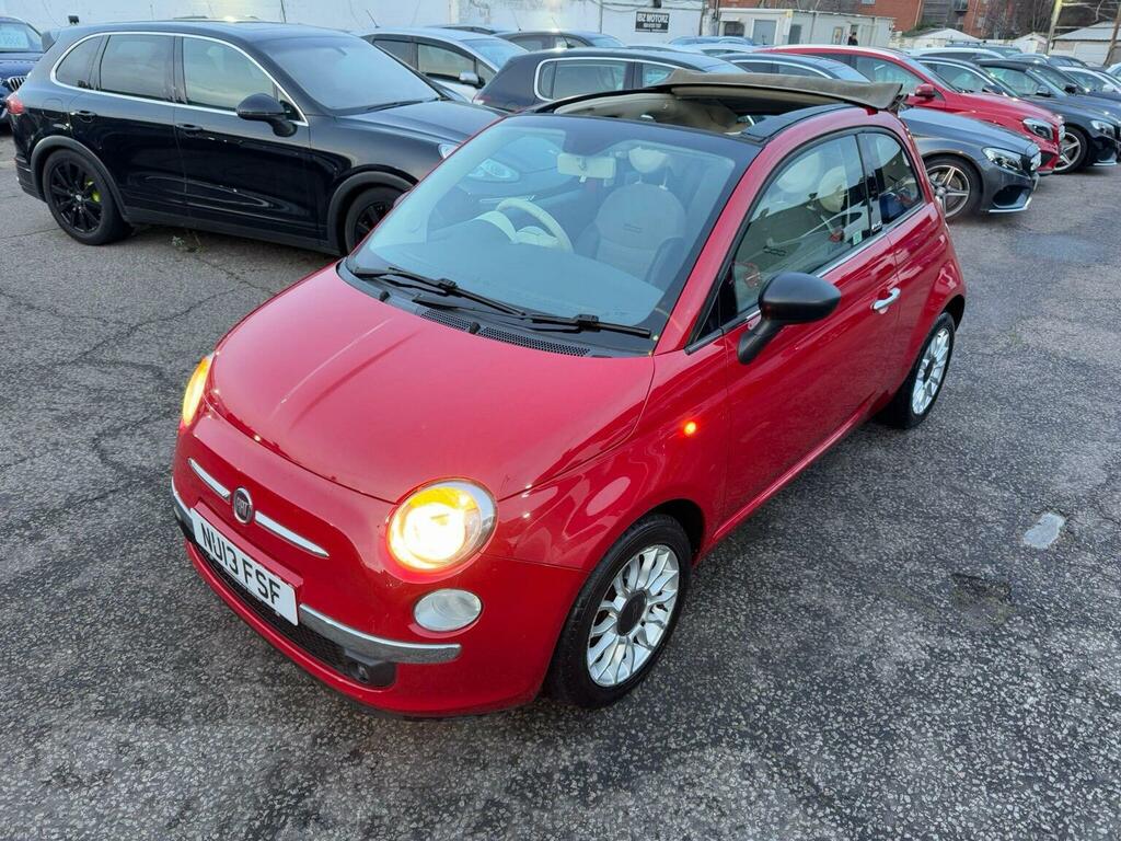 Fiat 500C Convertible 1.2 Lounge Euro 5 201313 Red #2