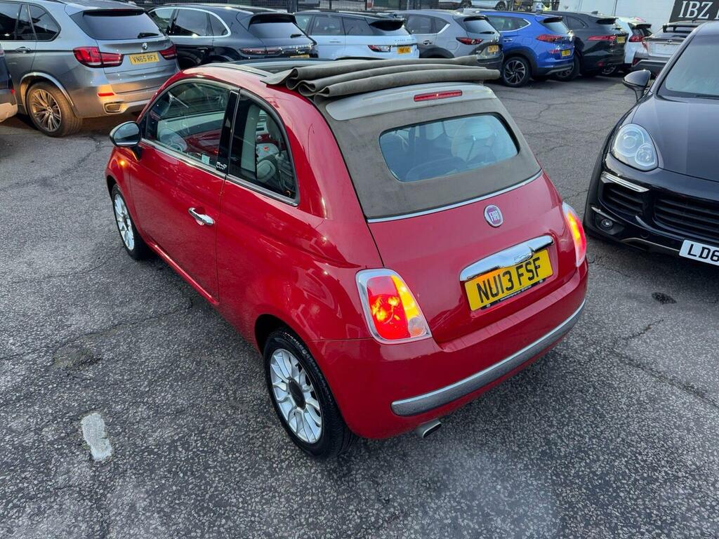 Fiat 500C Convertible 1.2 Lounge Euro 5 201313 Red #6