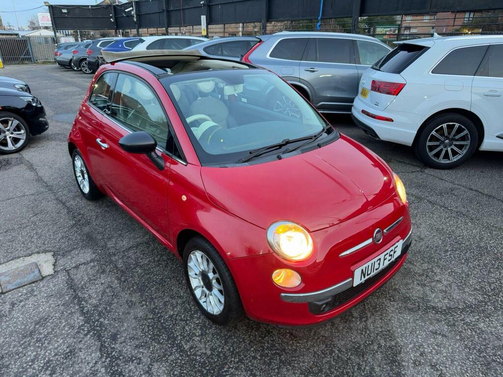 Fiat 500C Convertible 1.2 Lounge Euro 5 201313 Red