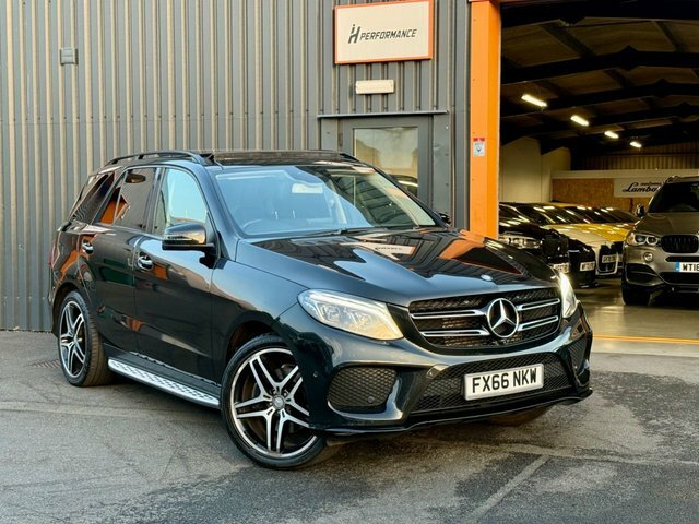 Mercedes-Benz GLE Class 3.0 Gle350d V6 Amg Line Premium Plus Suv Die FX66NKW Black #2