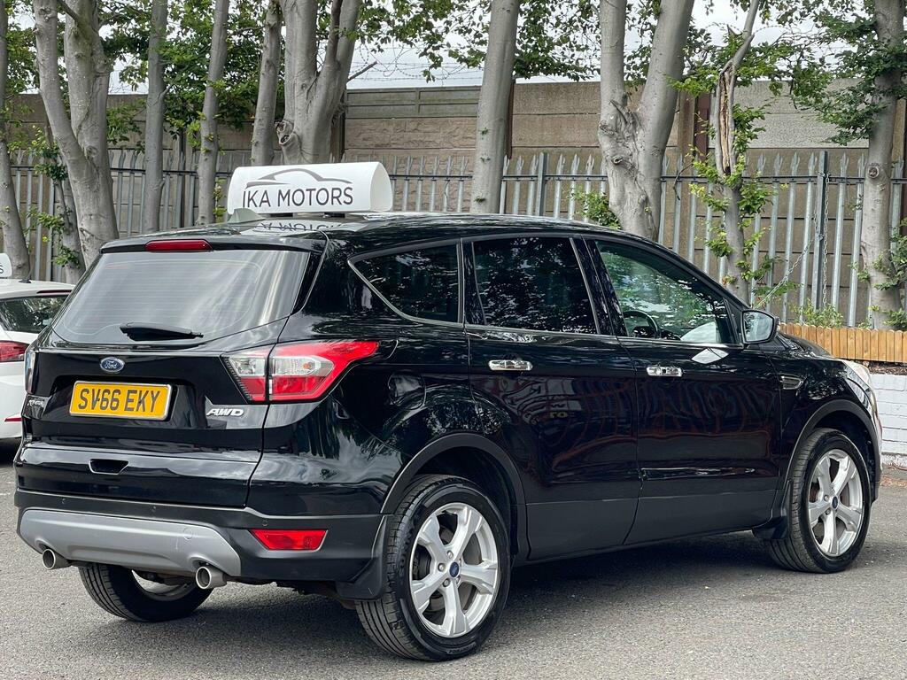 Ford Kuga 2.0 Tdci Titanium Powershift Awd Euro 6 Ss SV66EKY Black #5