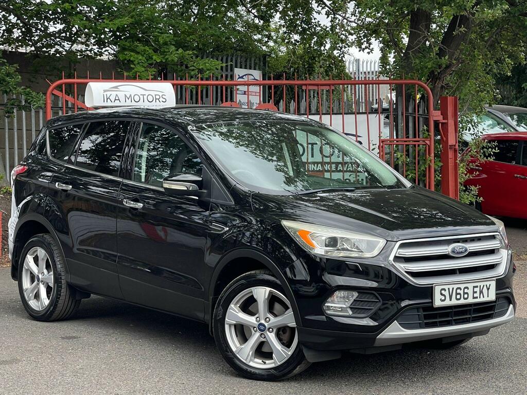 Ford Kuga 2.0 Tdci Titanium Powershift Awd Euro 6 Ss SV66EKY Black