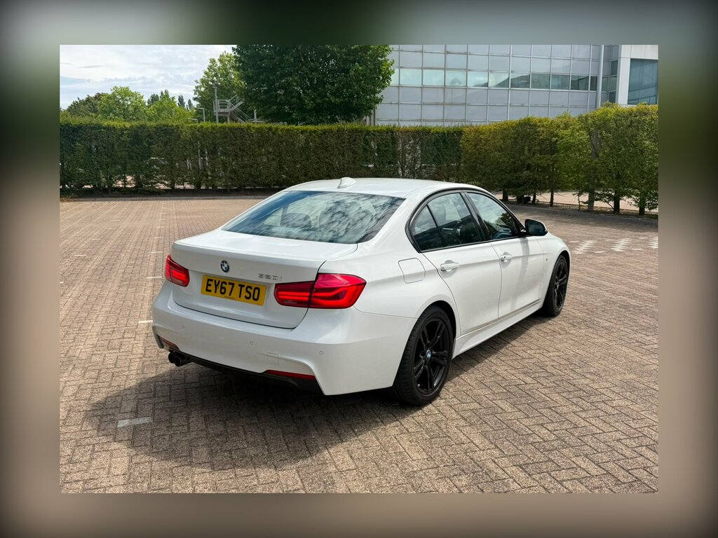BMW 3 Series 2.0 320I M Sport Saloon Euro 6 S White #4