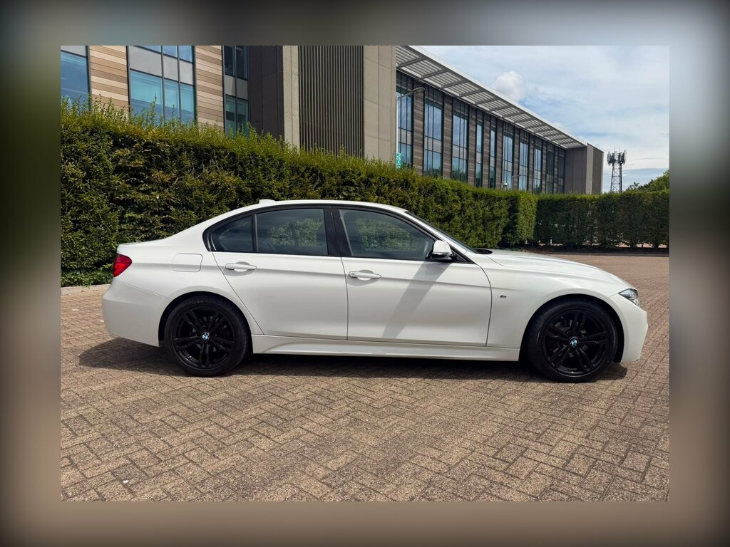 BMW 3 Series 2.0 320I M Sport Saloon Euro 6 S White #3