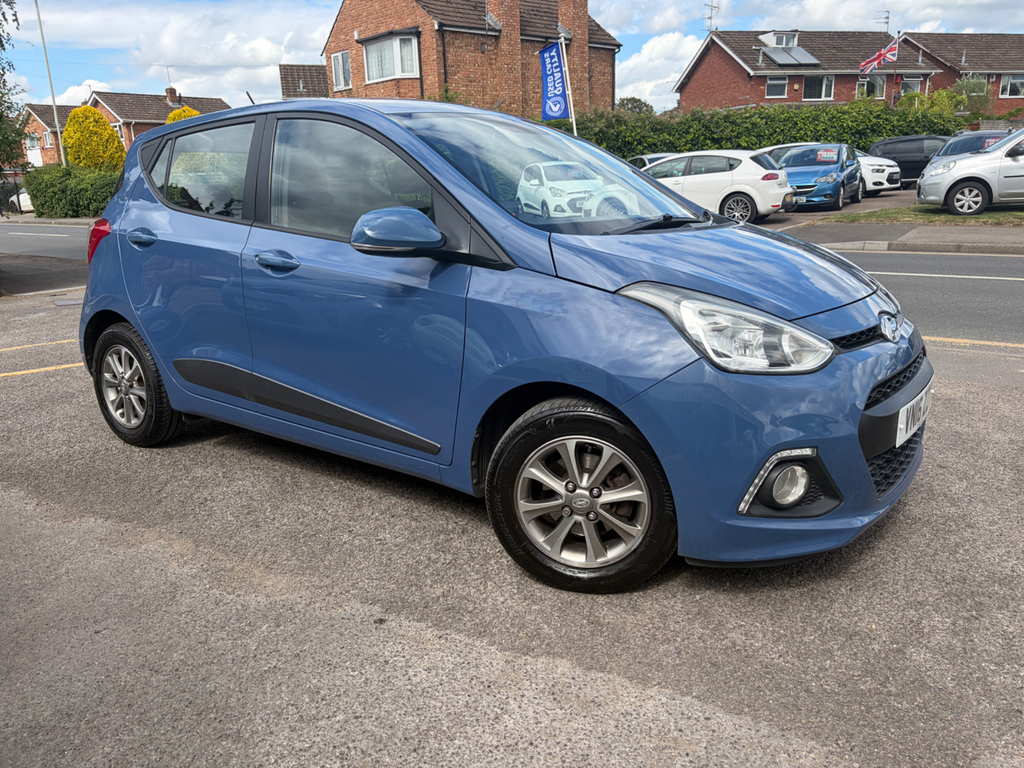 Hyundai I10 1.2 Premium Hatchback Euro 6 87 P Blue