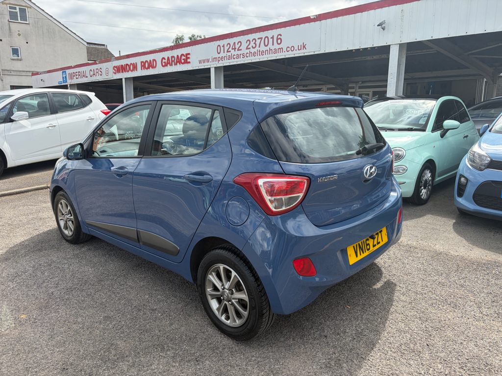 Hyundai I10 1.2 Premium Hatchback Euro 6 87 P Blue #4